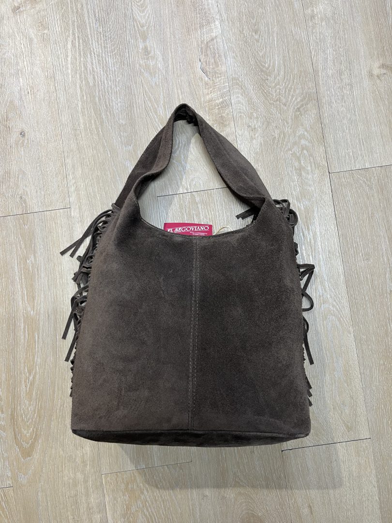 Bolso de Piel con Flecos Laterales - Imagen 2