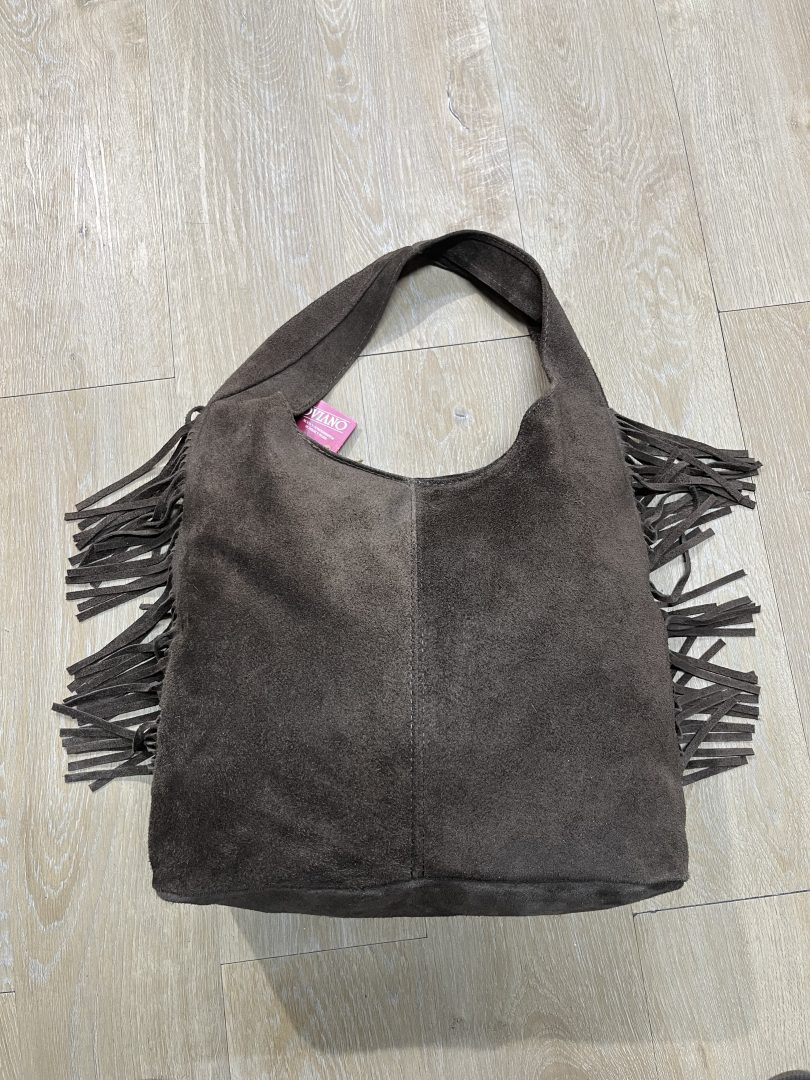 Bolso de Piel con Flecos Laterales - Imagen 3