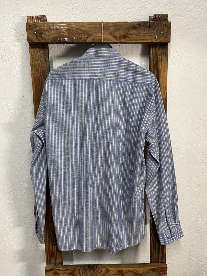 Camisa 100% Algodón Cuello Mao Hombre - Imagen 4