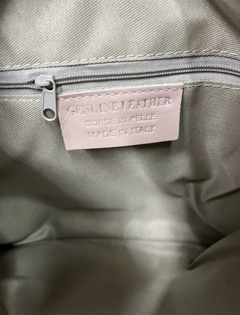 Bolso Piel Trenzada Marrón - Imagen 5